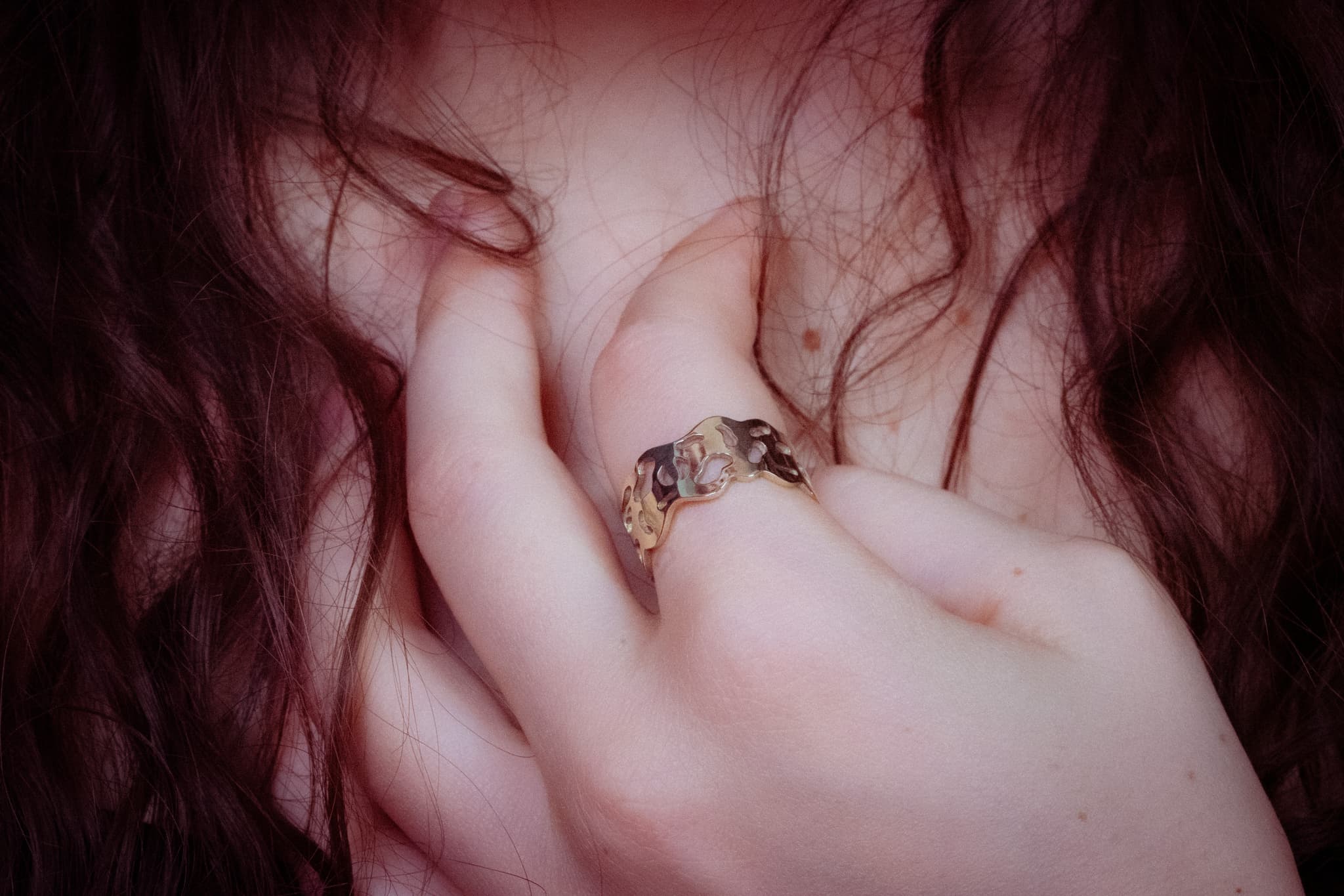 bague danseureuse or